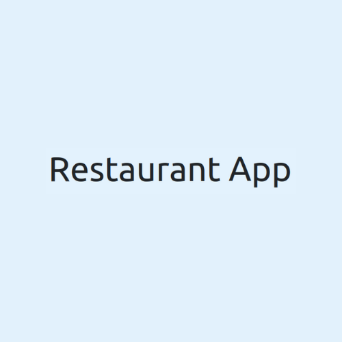 Restaurant Management App